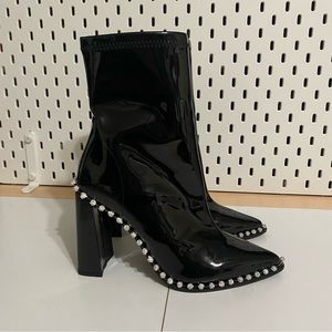 Steve Madden Patent Booties